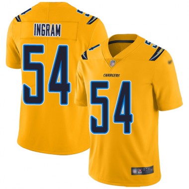 Los Angeles Chargers NFL Football Melvin Ingram Gold Jersey Men Limited  #54 Inverted Legend->youth nfl jersey->Youth Jersey